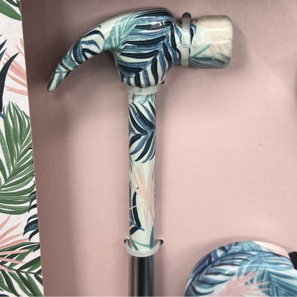 11 PC Household Tools Gift Set Scissors Tape Measure  5 in 1 Hammer Screwdriver - Picture 7 of 14